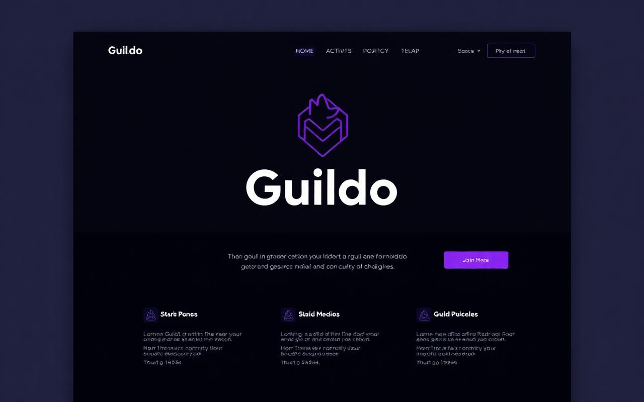 Guildo — Community platform